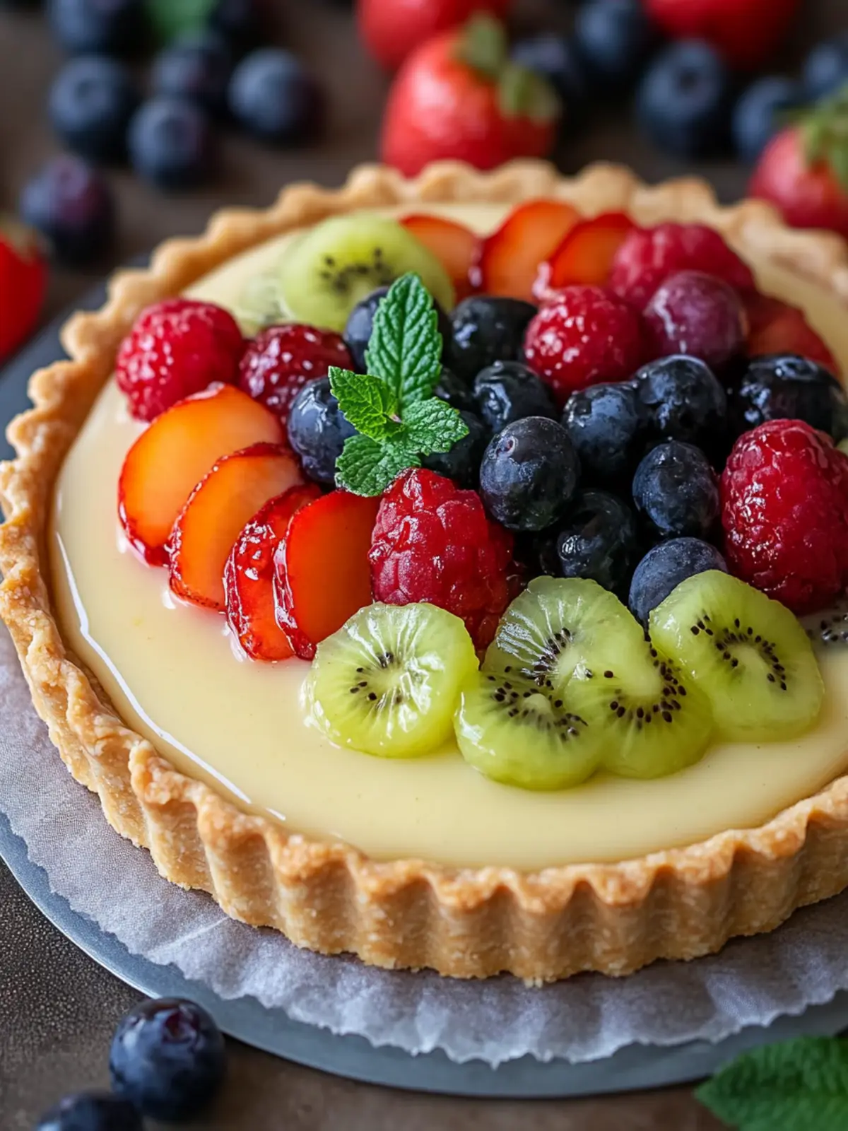 Silky Vanilla Custard Fruit Tart That Wows Every Gathering 5 Silky Vanilla Custard Fruit Tart