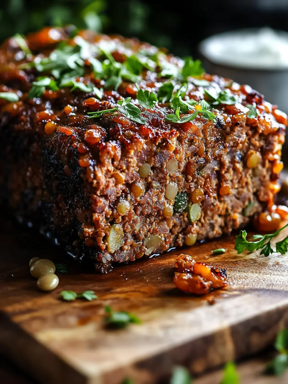 Lentil Meatloaf: Hearty, Plant-Based Comfort in Every Slice 3 Lentil Meatloaf