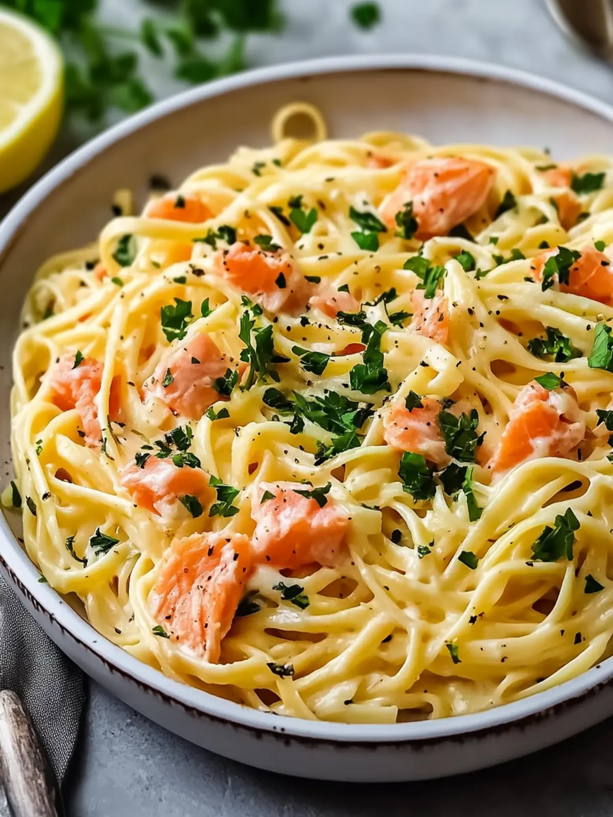 Irresistible Smoked Salmon Linguine Ready in Just 30 Minutes 4 Smoked Salmon Linguine