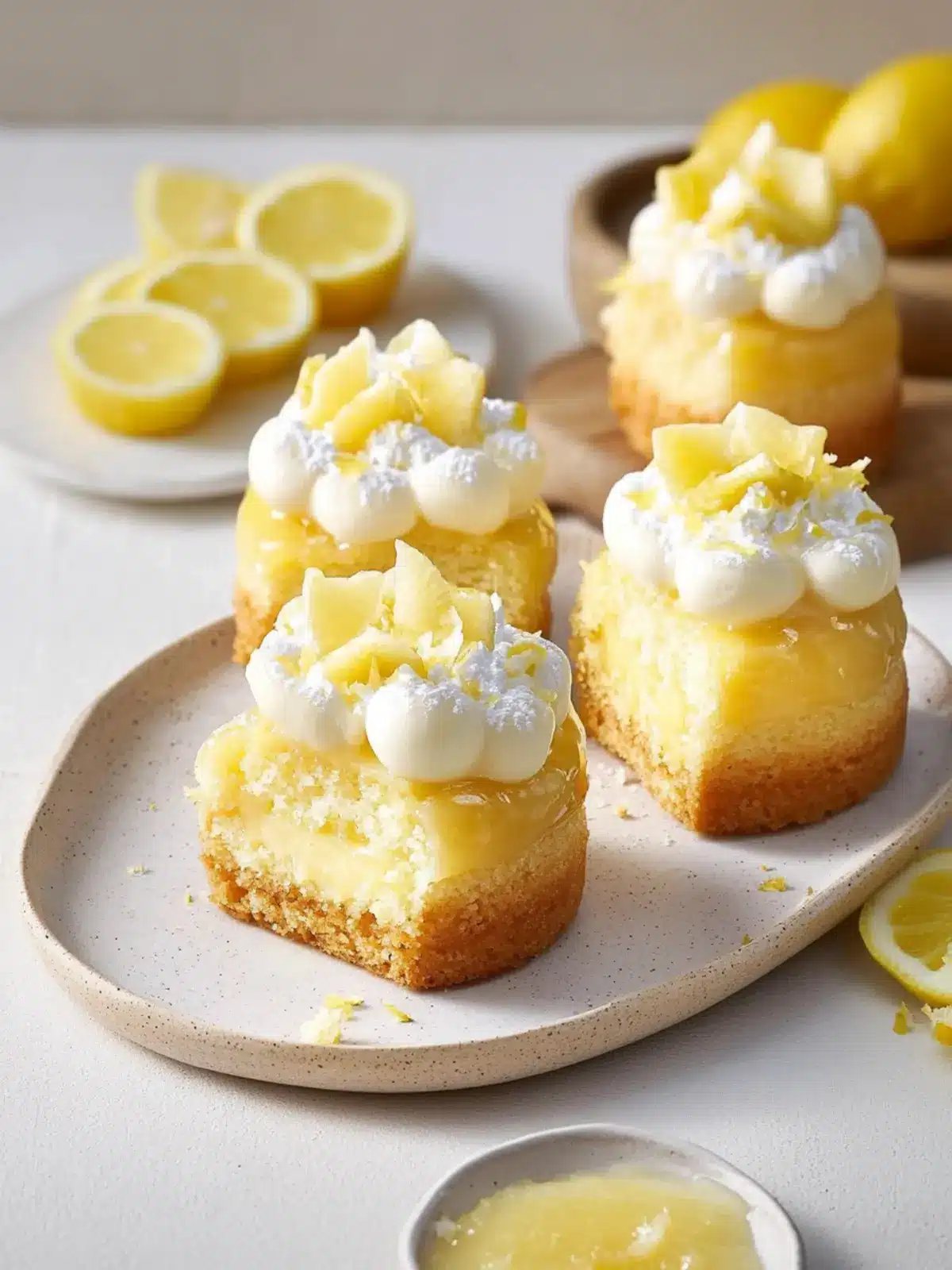 Delicious Lemon Curd Mini Cakes Perfect for Any Occasion 5 Lemon Curd Mini Cakes
