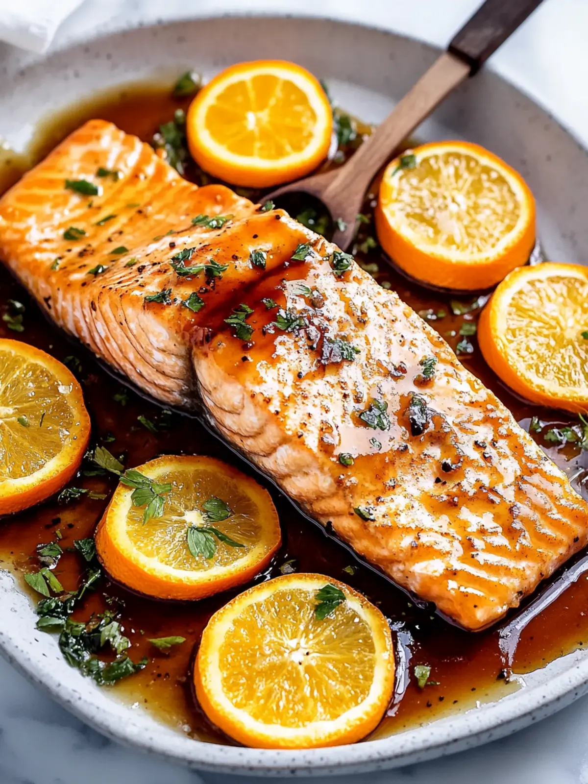 Delicious Orange Glazed Salmon in 15 Minutes Flat 5 Orange Glazed Salmon