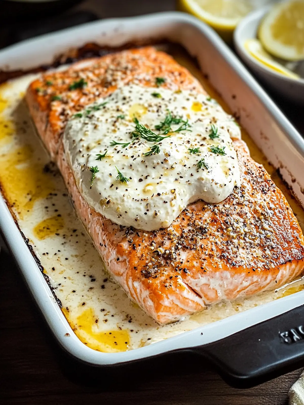 Baked Boursin Salmon - A Creamy Delight Made Easy 4 Baked Boursin Salmon