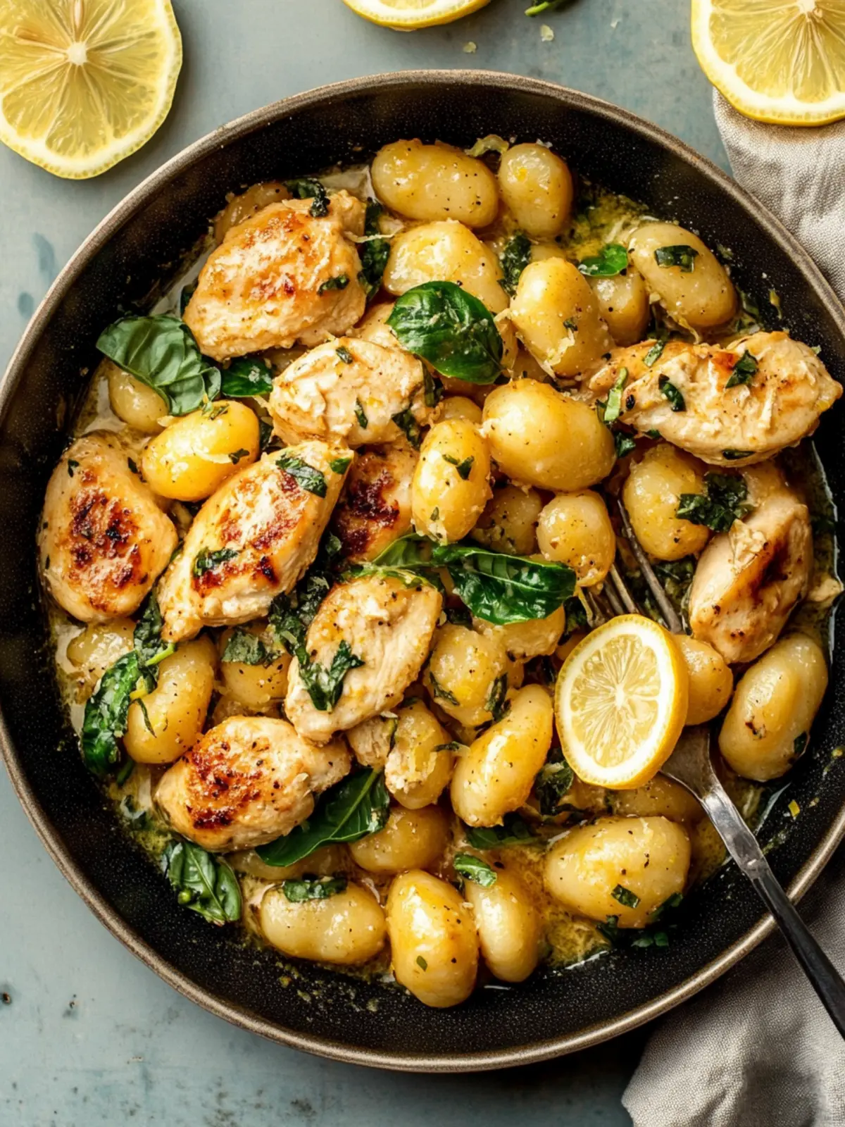 Delicious Lemon Chicken Gnocchi in One Pan for Quick Dinners 5 Lemon Chicken Gnocchi