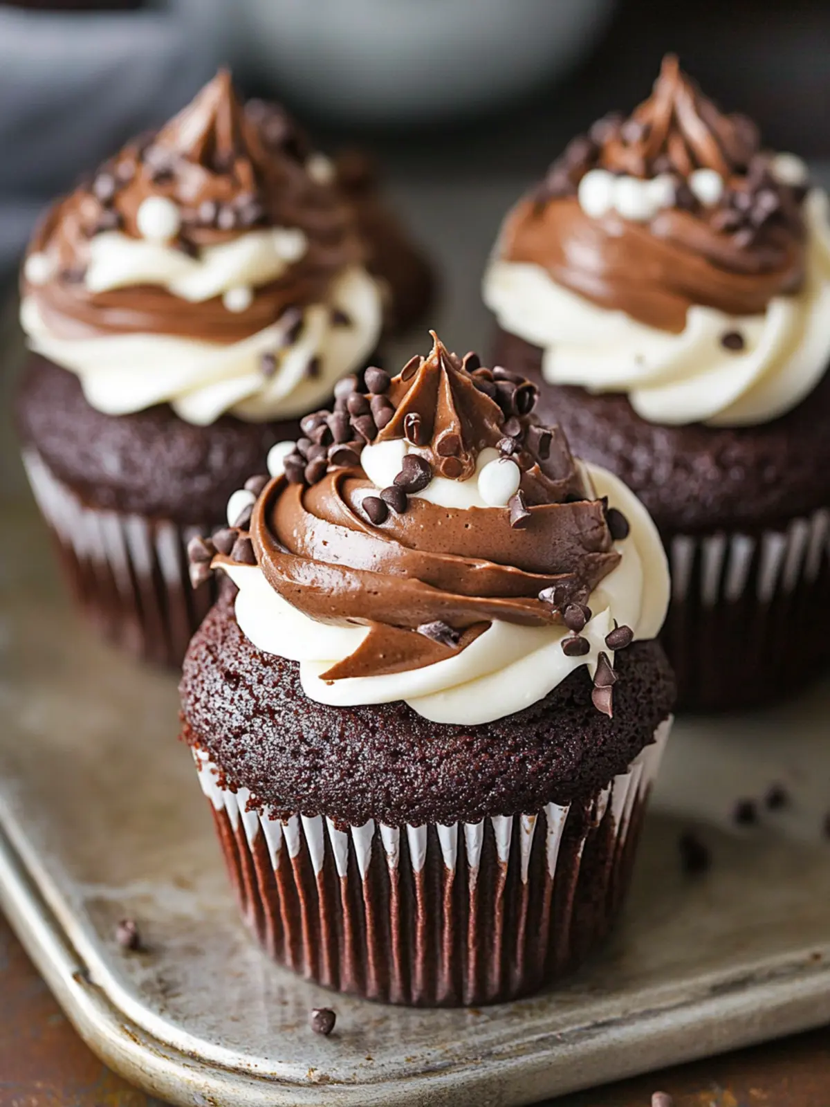 Indulge in Mississippi Mud Cupcakes for Sweet Bliss 3 Mississippi Mud Cupcakes