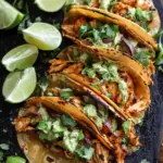 Crispy Poblano Chicken Tacos with Zesty Avocado Salsa Magic 9 crispy poblano chicken tacos