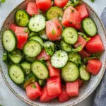 Delicious Watermelon Cucumber Salad for a Refreshing Summer! 41 Watermelon Cucumber Salad