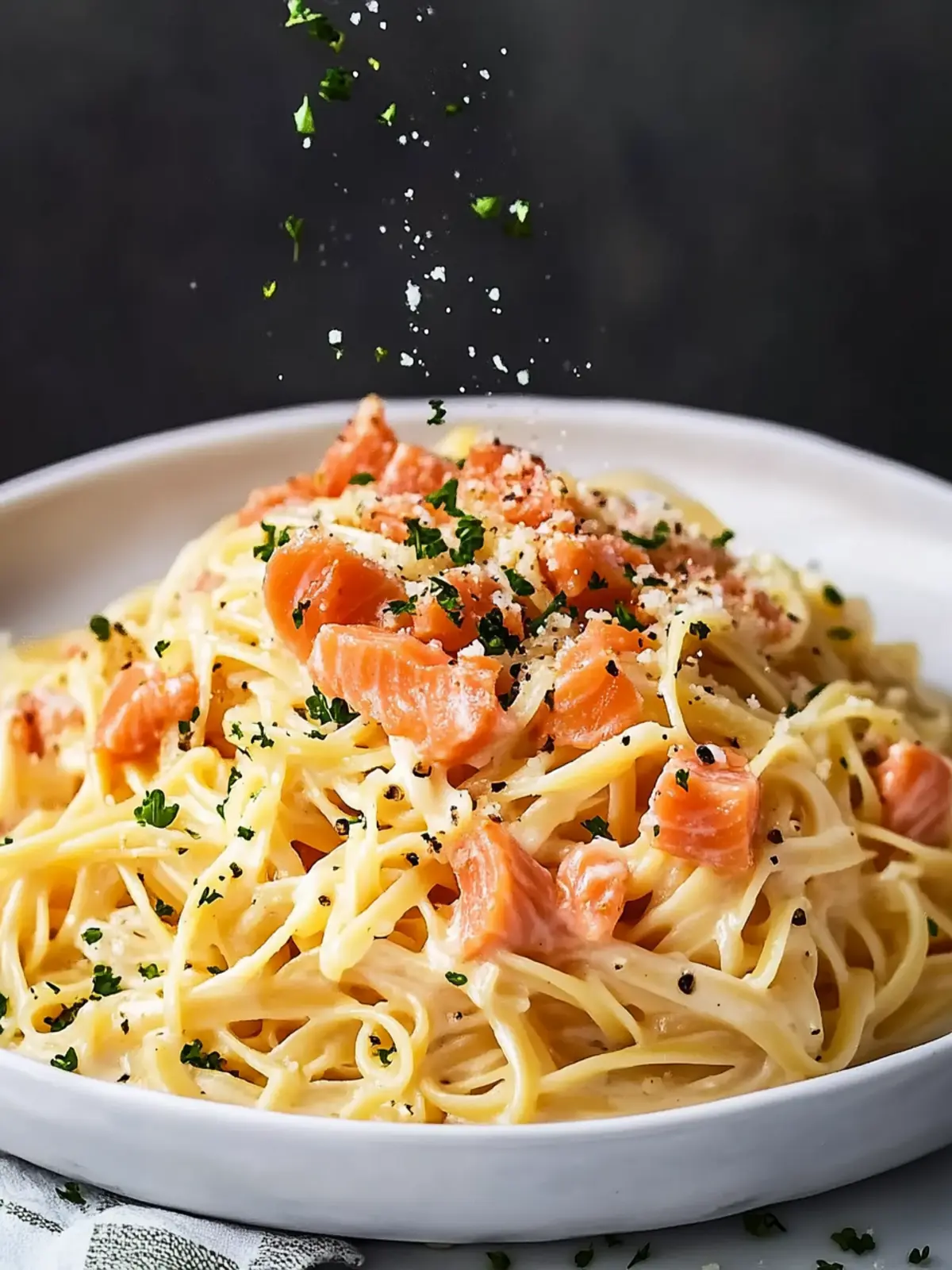 Irresistible Smoked Salmon Linguine Ready in Just 30 Minutes 2 Smoked Salmon Linguine