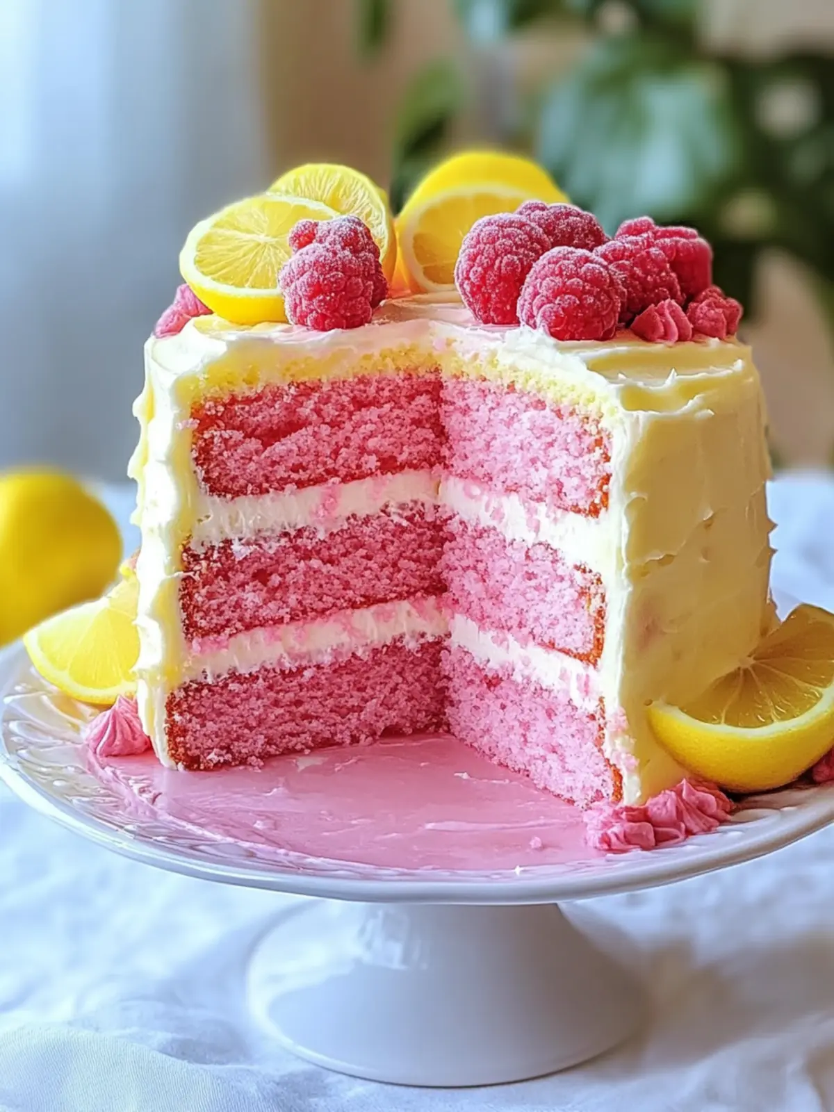 Pink Lemonade Cake: A Sweet Splash of Summer Bliss 2 Pink Lemonade Cake