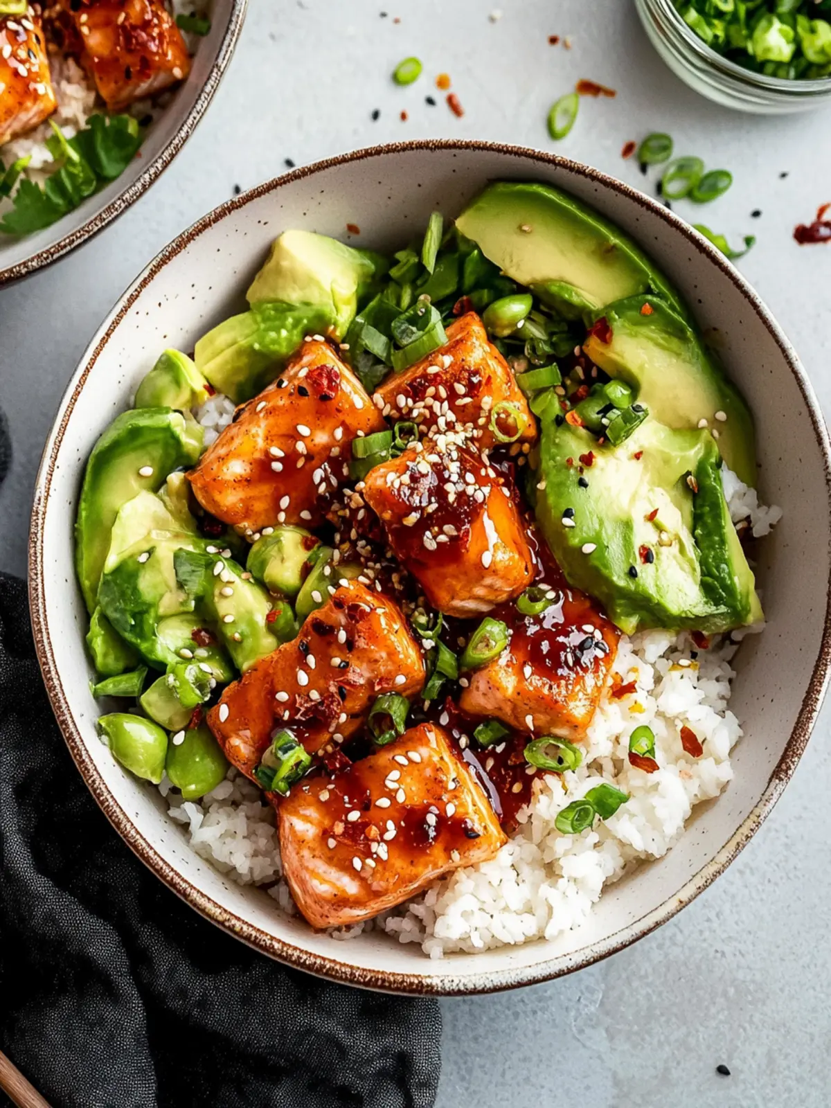 Savory Honey Sriracha Salmon Bowls You’ll Crave Tonight 4 Honey Sriracha Salmon Bowls