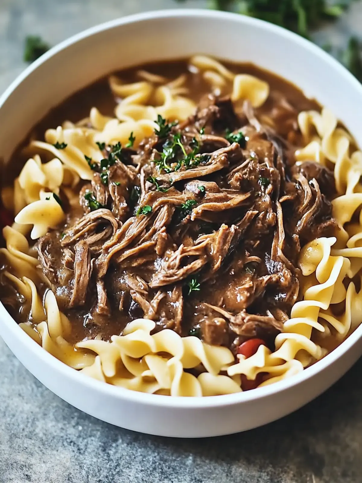 Slow Cooker Beef & Noodles: Comfort Food Made Easy 2 Slow Cooker Beef & Noodles