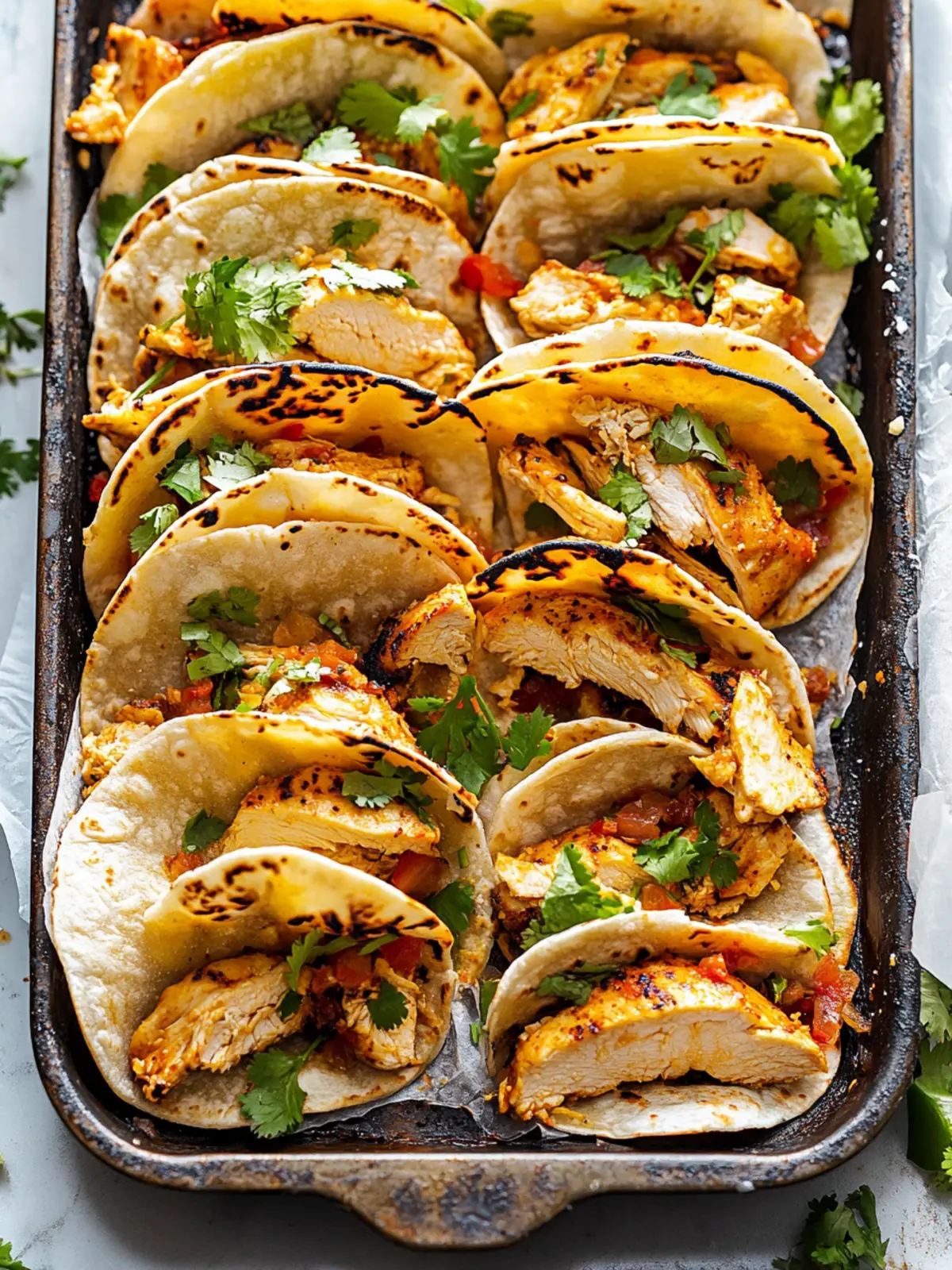 Delicious Mini Baked Chicken Tacos for Quick Family Fun 5 Mini Baked Chicken Tacos