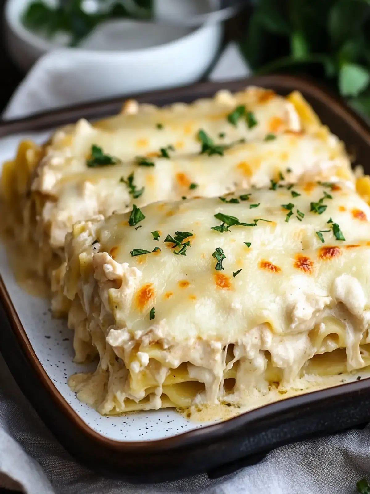Irresistible Chicken Alfredo Lasagna Roll Ups for Cozy Nights 3 Chicken Alfredo Lasagna Roll Ups