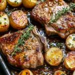 Sheet Pan Pork Chops and Potatoes for Effortless Weeknight Wins 8 Sheet Pan Pork Chops and Potatoes