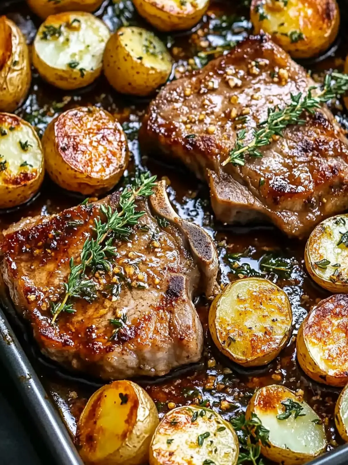 Sheet Pan Pork Chops and Potatoes for Effortless Weeknight Wins 5 Sheet Pan Pork Chops and Potatoes