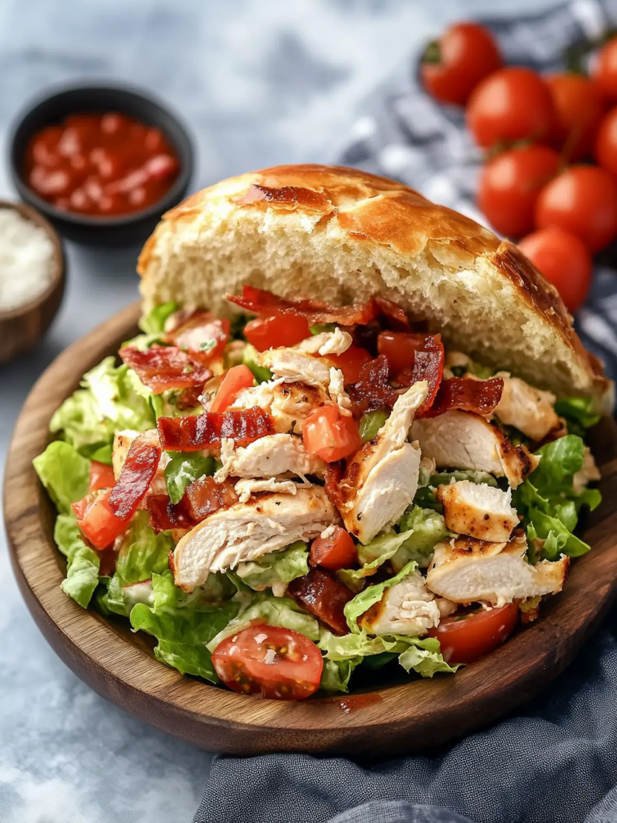 Savory BLT Chicken Salad: Your New Favorite Lunch! 4 BLT Chicken Salad