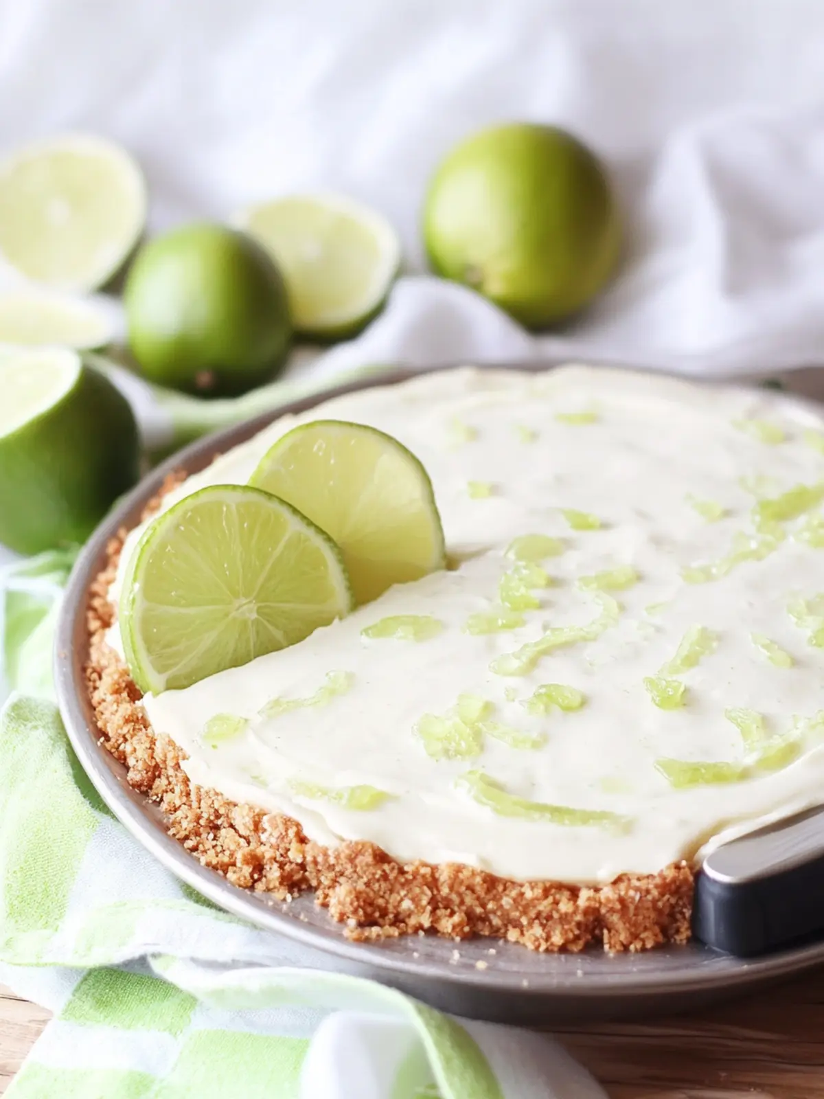 No Bake Margarita Pie: Chill Out with This Easy Summer Delight 2 No Bake Margarita Pie