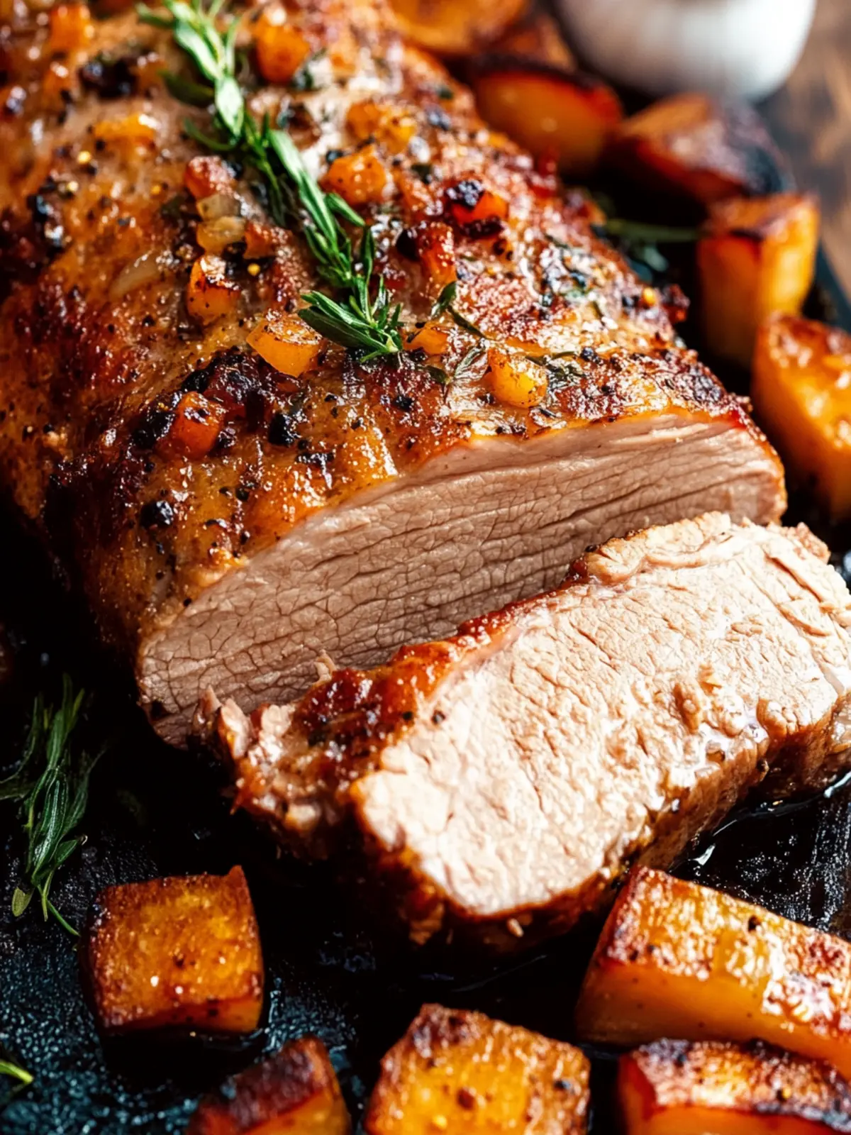 Tender and Juicy Pork Loin Roast with Savory Veggies 2 Tender and Juicy Pork Loin Roast
