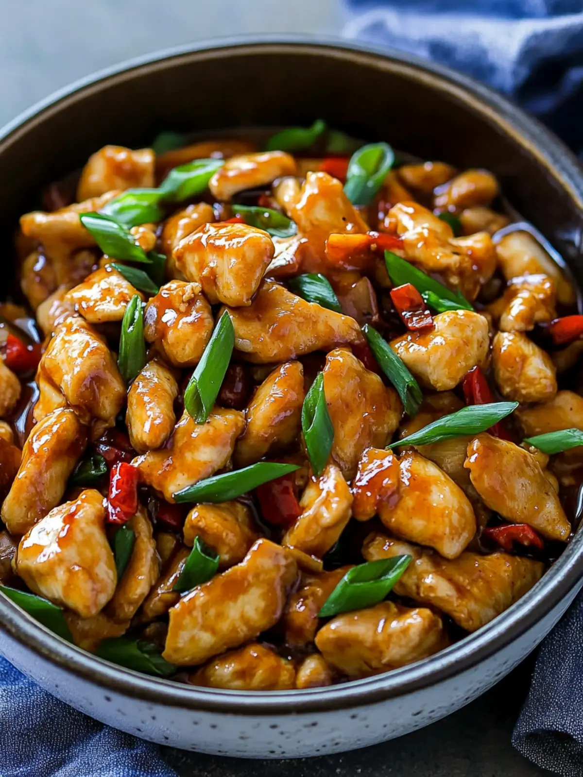 Savory Mongolian Chicken: Quick Dinner in 30 Minutes 4 Mongolian Chicken