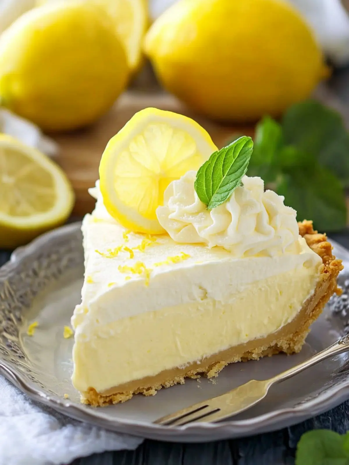 Irresistible Lemon Mascarpone Cream Pie That's a Slice of Heaven 3 Lemon Mascarpone Cream Pie