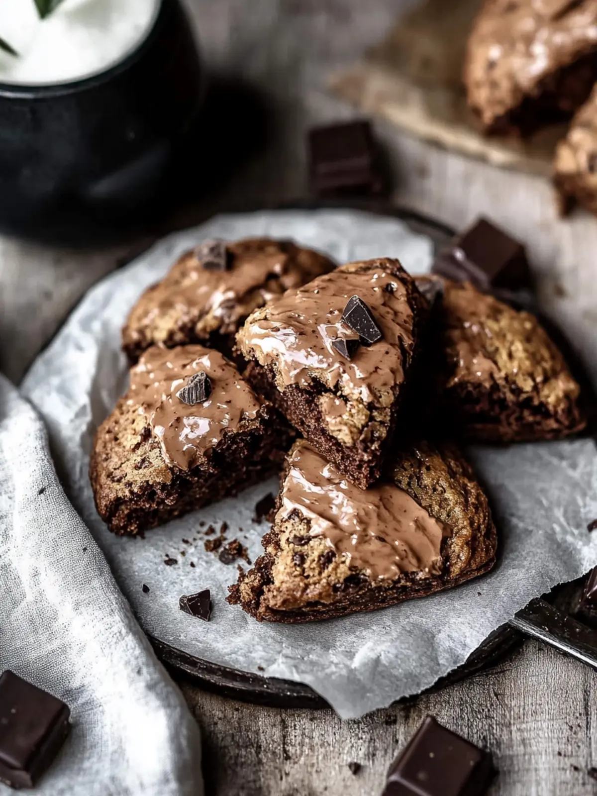 Irresistible Chocolate Scones That Make Mornings Sweet 2 Chocolate Scones
