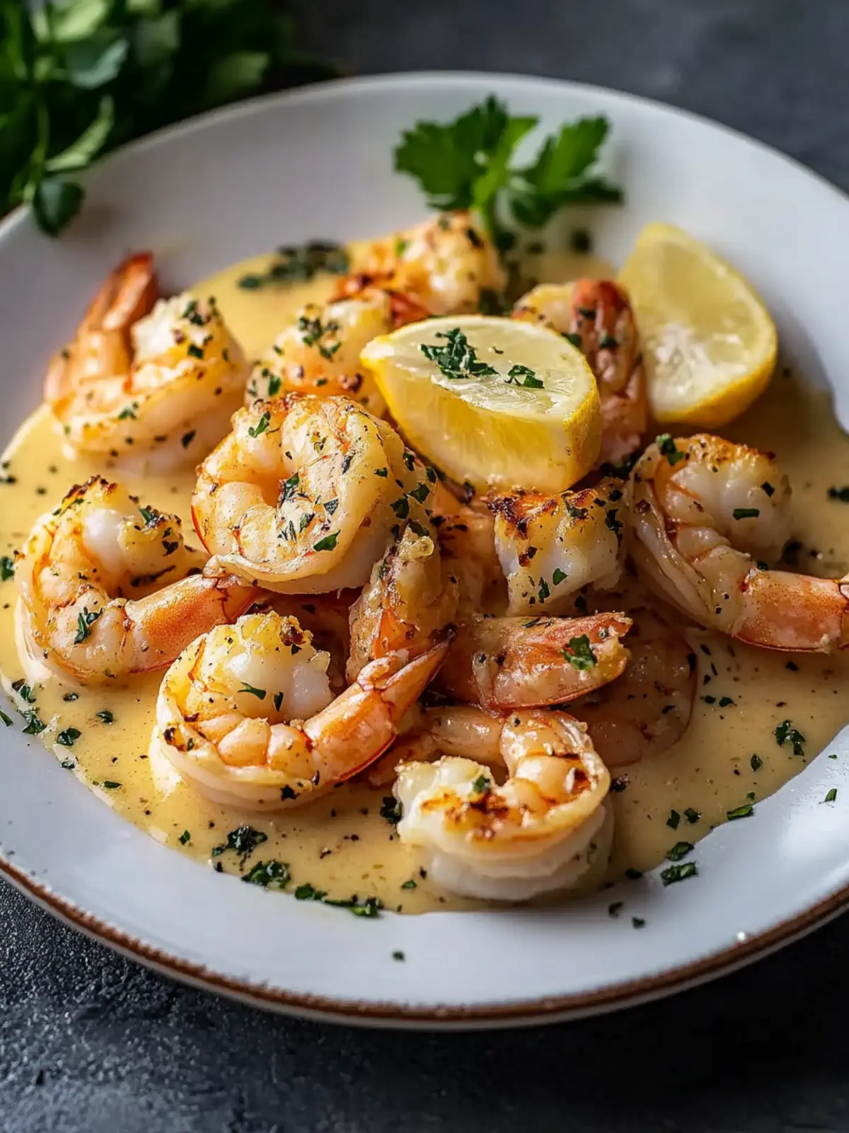Creamy Garlic Prawns: Your Quick Gourmet Dinner Delight 3 Creamy Garlic Prawns
