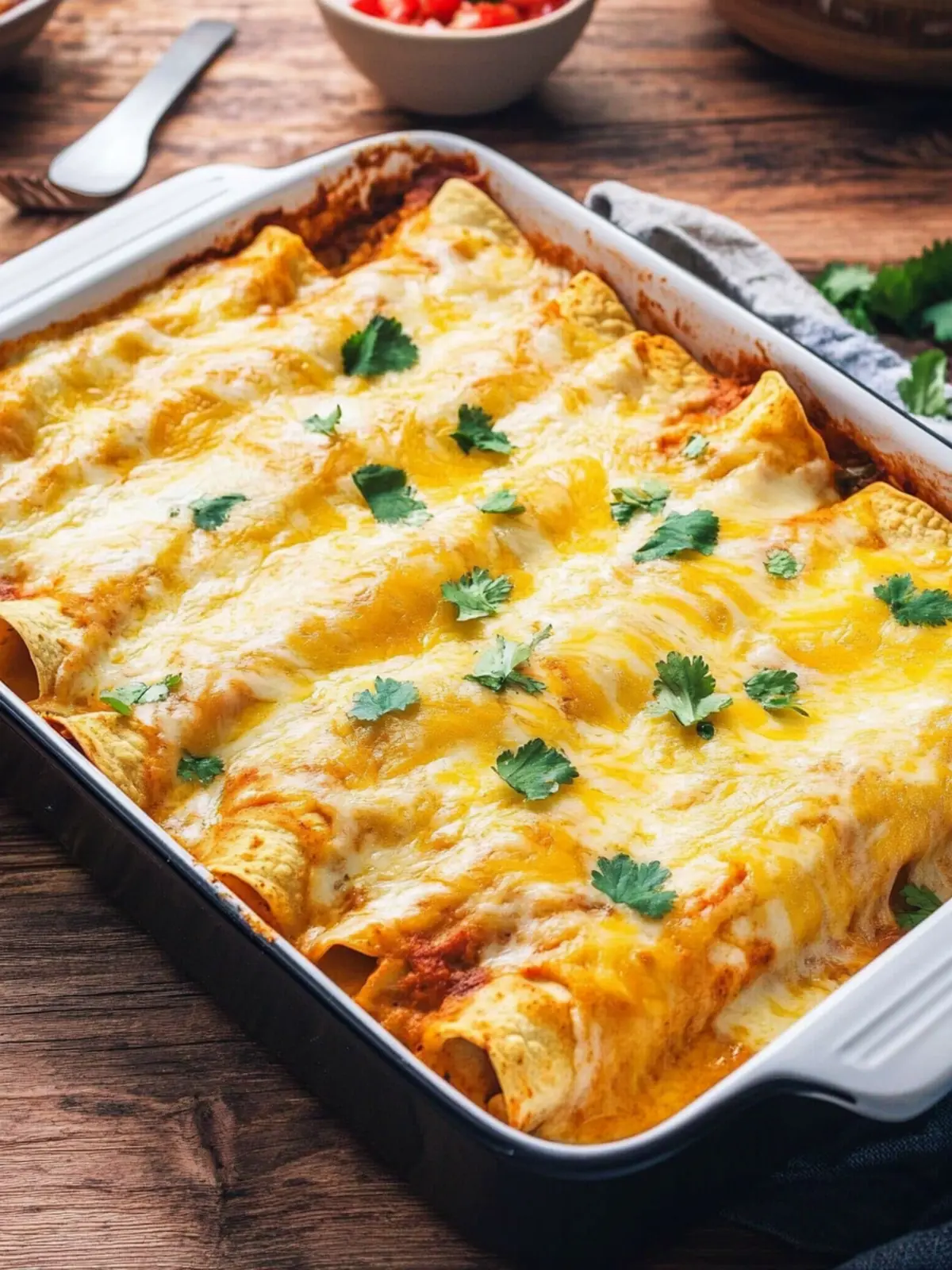 Sour Cream Chicken Enchiladas that'll Impress Your Family 3 Sour Cream Chicken Enchiladas