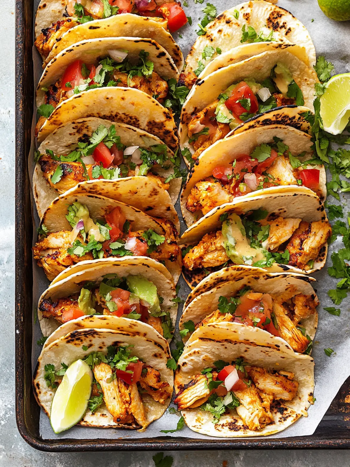 Delicious Mini Baked Chicken Tacos for Quick Family Fun 3 Mini Baked Chicken Tacos