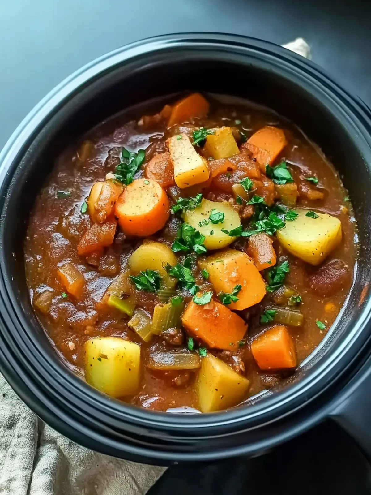 Slow Cooker Vegan Irish Stew: Comfort Food Made Easy 3 Slow Cooker Vegan Irish Stew