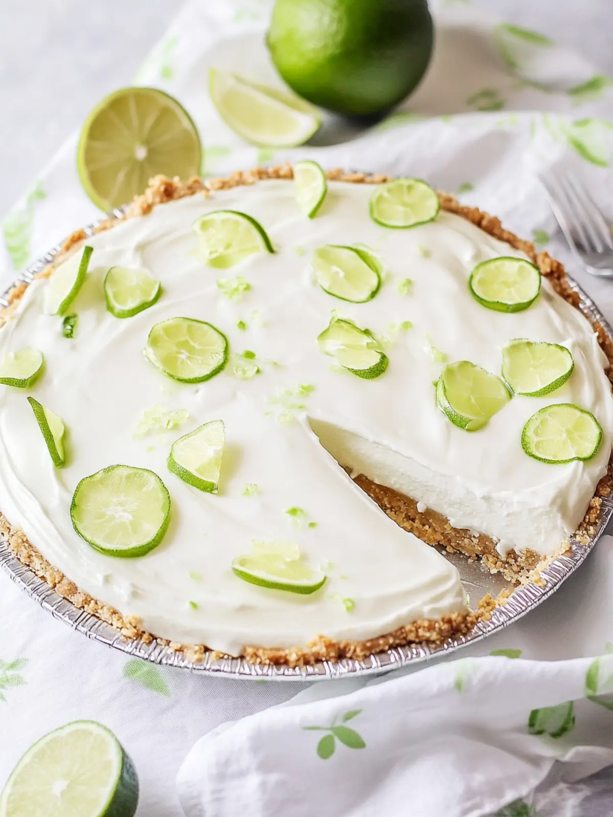 No Bake Margarita Pie: Chill Out with This Easy Summer Delight 4 No Bake Margarita Pie
