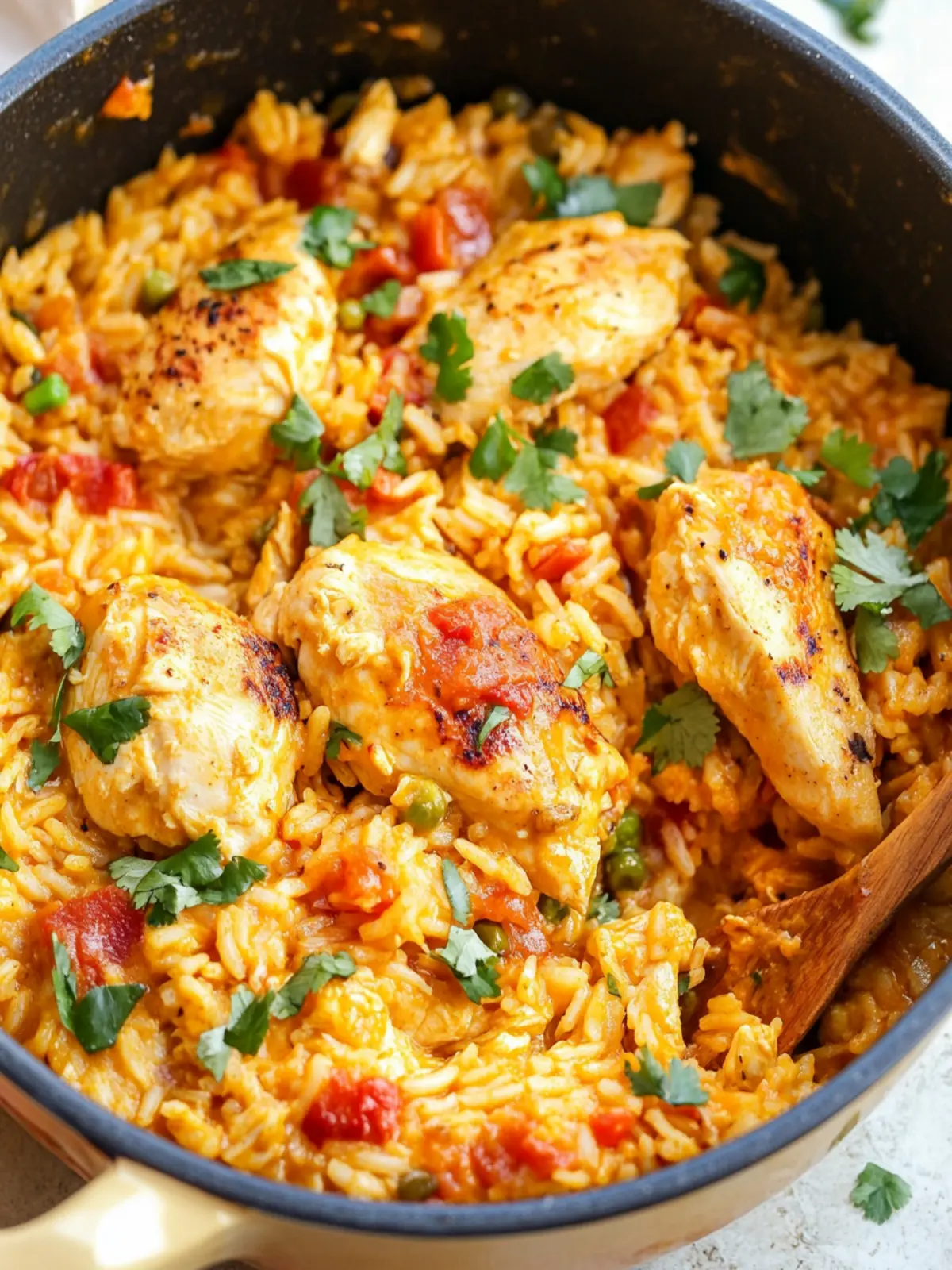 One Pot Queso Chicken and Rice for Ultimate Comfort Food Bliss 5 One Pot Queso Chicken and Rice
