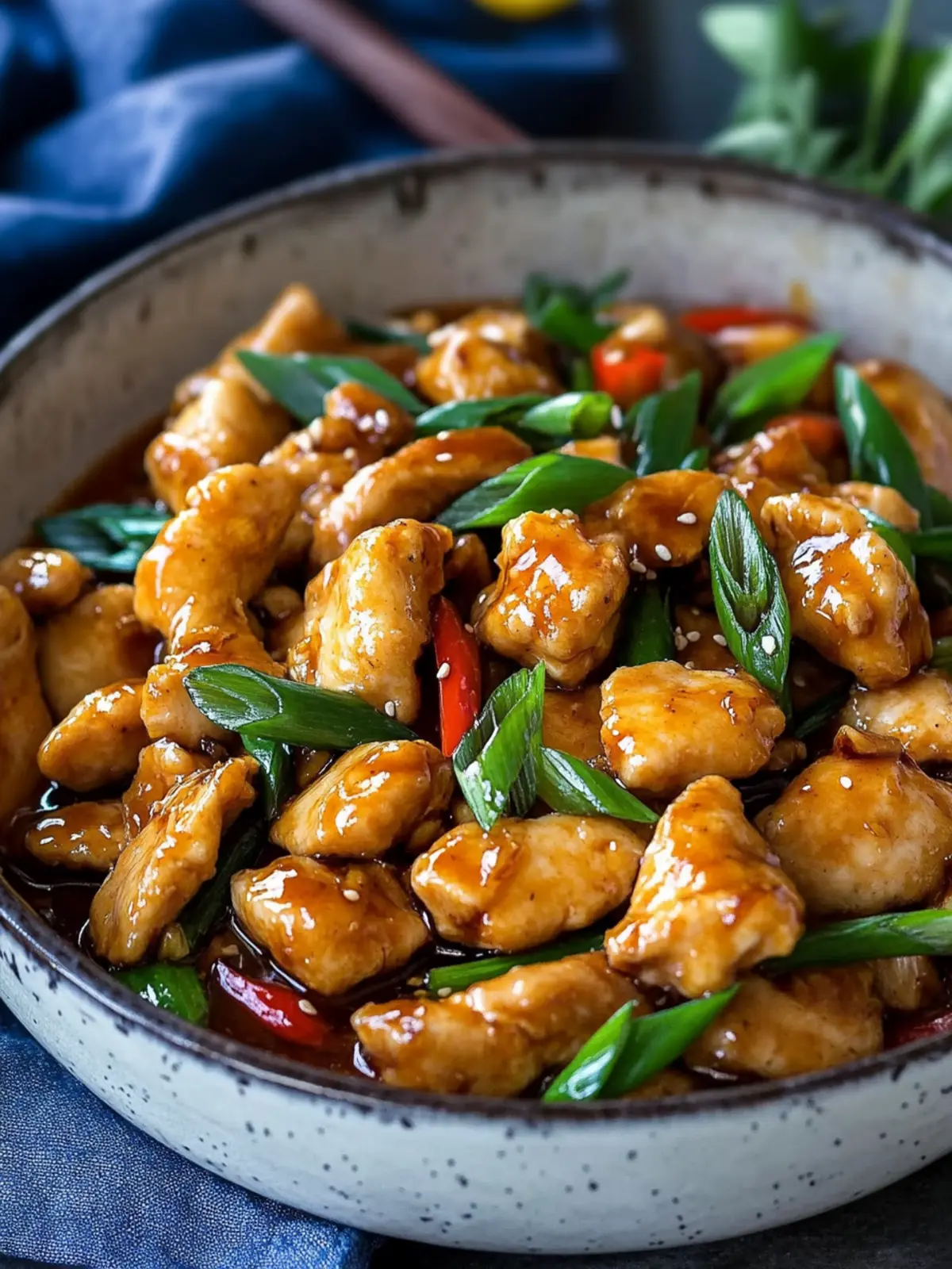 Savory Mongolian Chicken: Quick Dinner in 30 Minutes 2 Mongolian Chicken