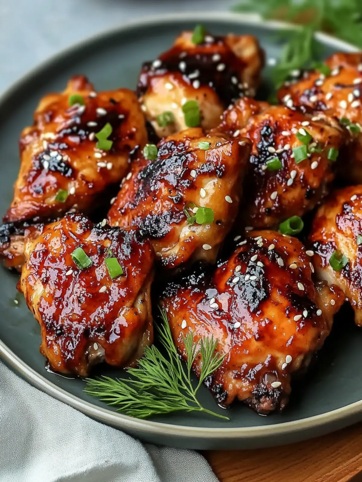 Crispy Japanese BBQ Chicken Thighs Ready in 30 Minutes 2 Crispy Japanese BBQ Chicken Thighs