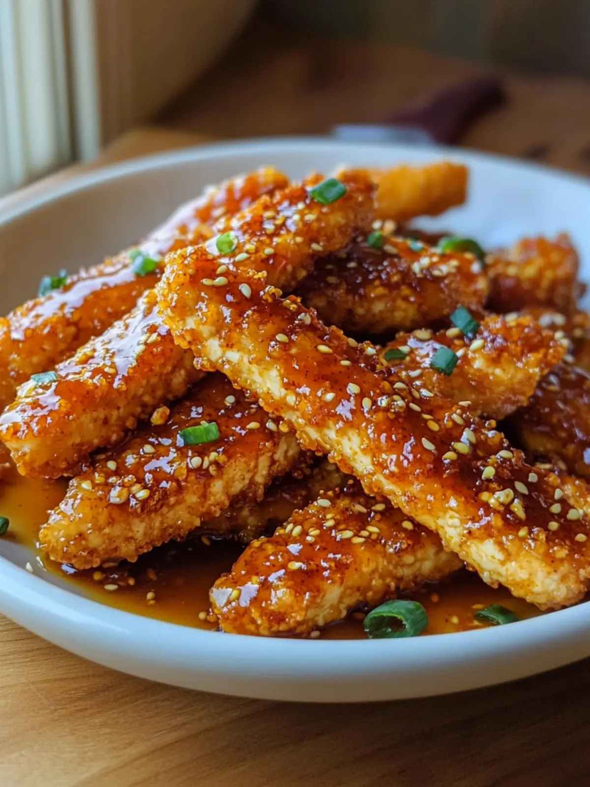 Crispy Honey Mustard Tofu Tenders You’ll Love at Home 2 Honey Mustard Tofu Tenders