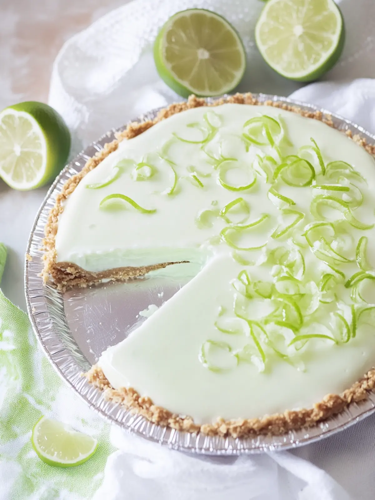 No Bake Margarita Pie: Chill Out with This Easy Summer Delight 5 No Bake Margarita Pie