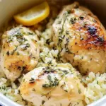 Slow Cooker Lemon Herb Chicken and Rice for Effortless Meals 6 Slow Cooker Lemon Herb Chicken and Rice