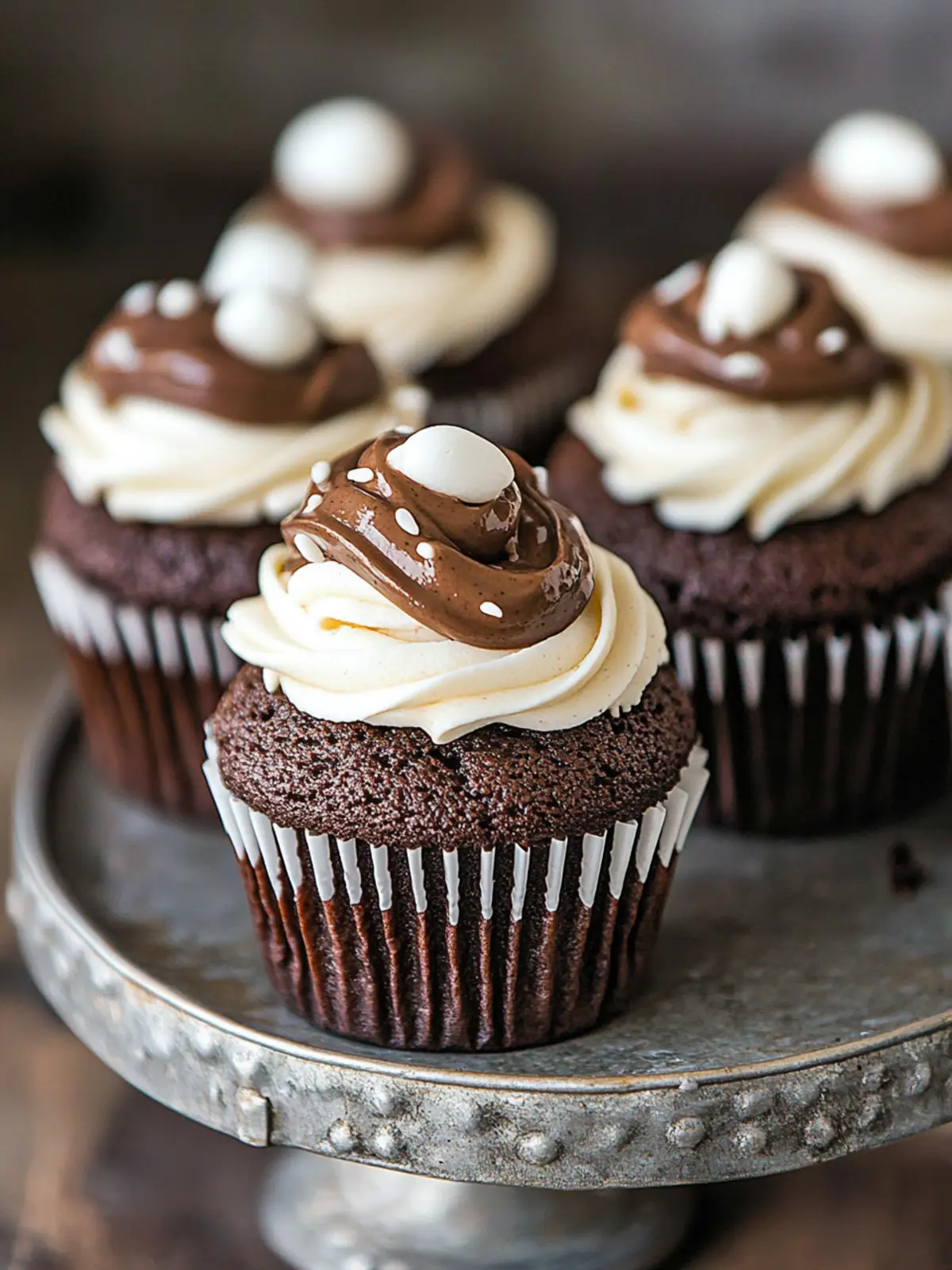 Indulge in Mississippi Mud Cupcakes for Sweet Bliss 2 Mississippi Mud Cupcakes