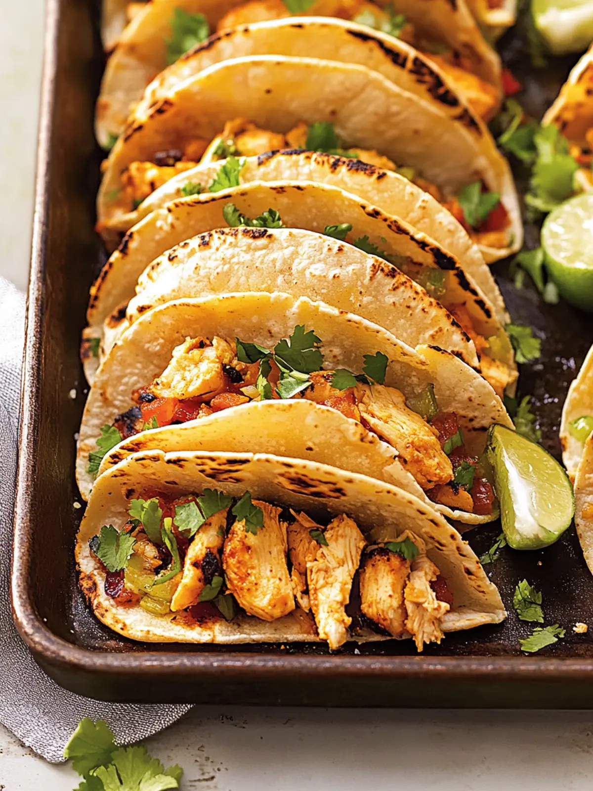 Delicious Mini Baked Chicken Tacos for Quick Family Fun 2 Mini Baked Chicken Tacos