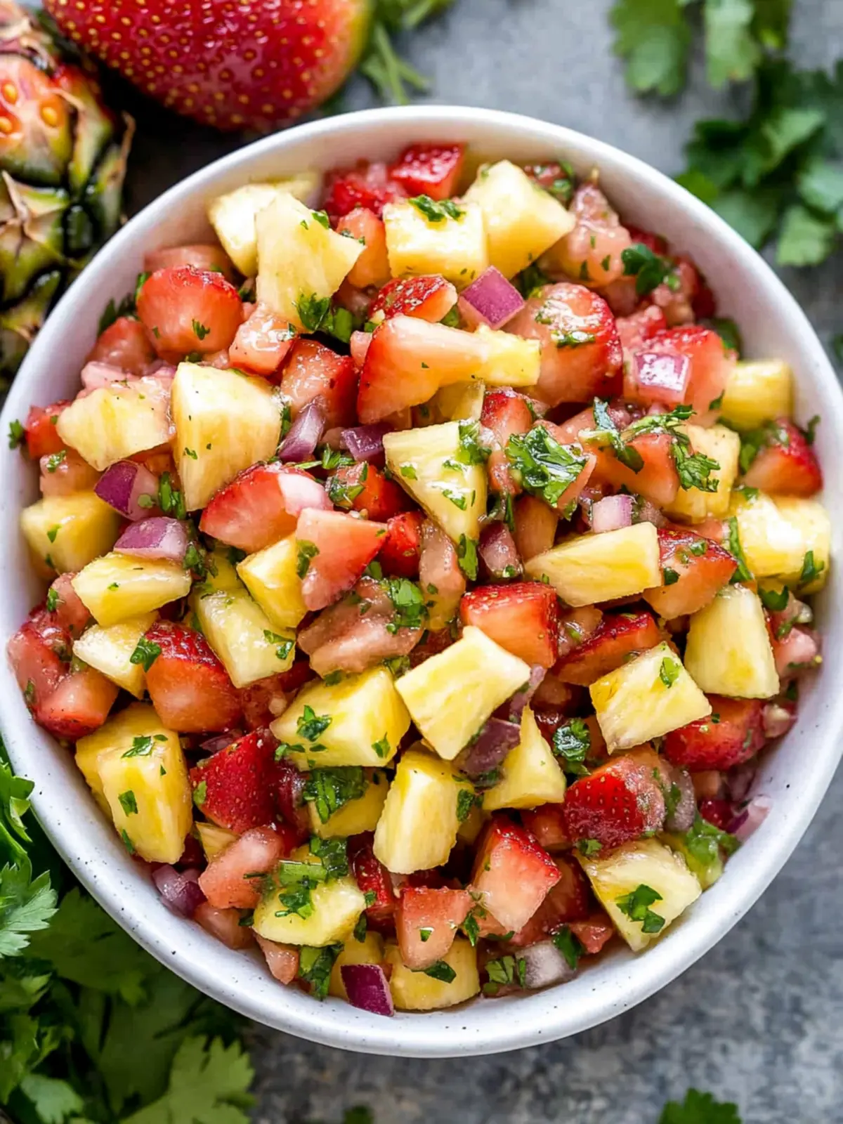 Fresh Strawberry Pineapple Salsa: A Sweet Flavor Explosion 5 Strawberry Pineapple Salsa