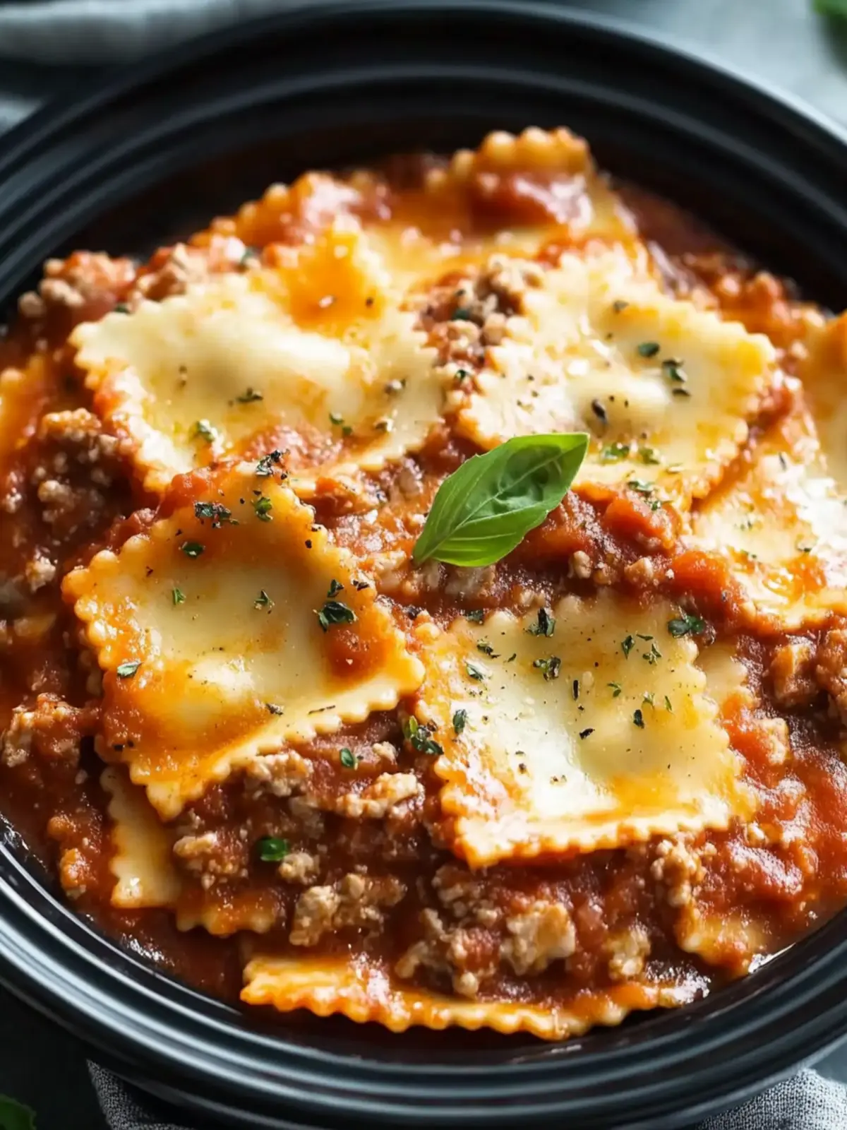 Crockpot Ravioli Lasagna: Effortless Comfort in Every Bite 4 Crockpot Ravioli Lasagna
