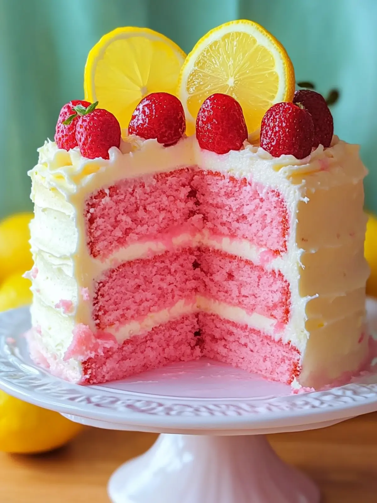 Pink Lemonade Cake: A Sweet Splash of Summer Bliss 4 Pink Lemonade Cake