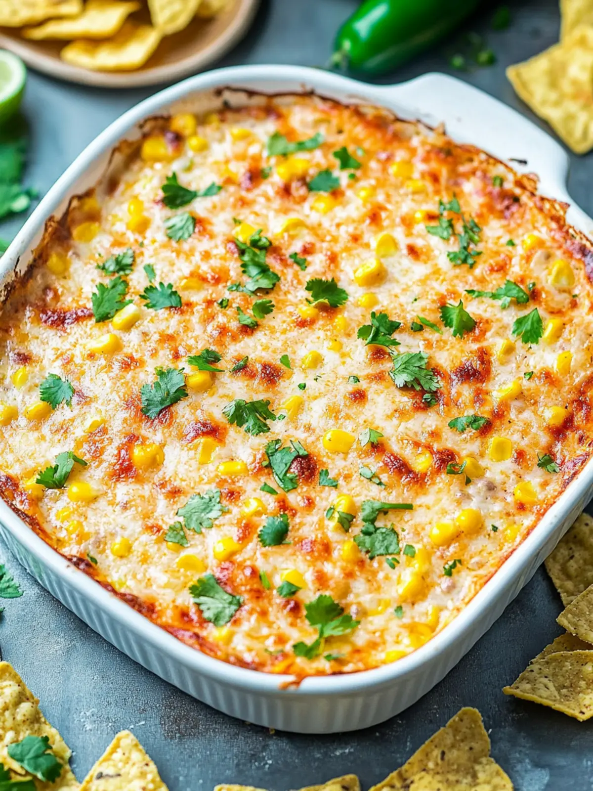 Cheesy Baked Mexican Street Corn Dip Ready in 20 Minutes 5 Cheesy Baked Mexican Street Corn Dip