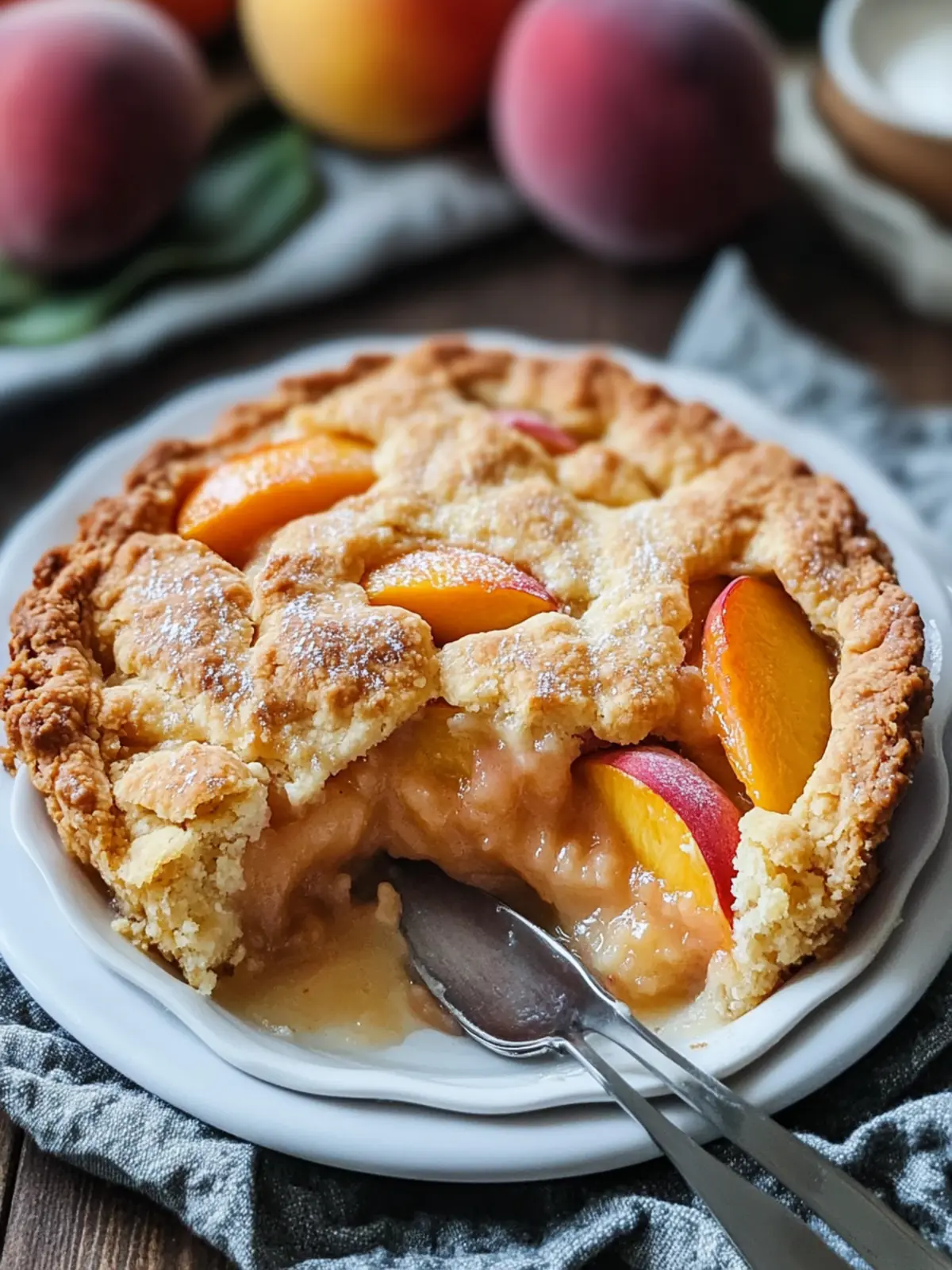 Irresistible Texas Style Peach Cobbler with Buttery Bliss 4 Texas Style Peach Cobbler