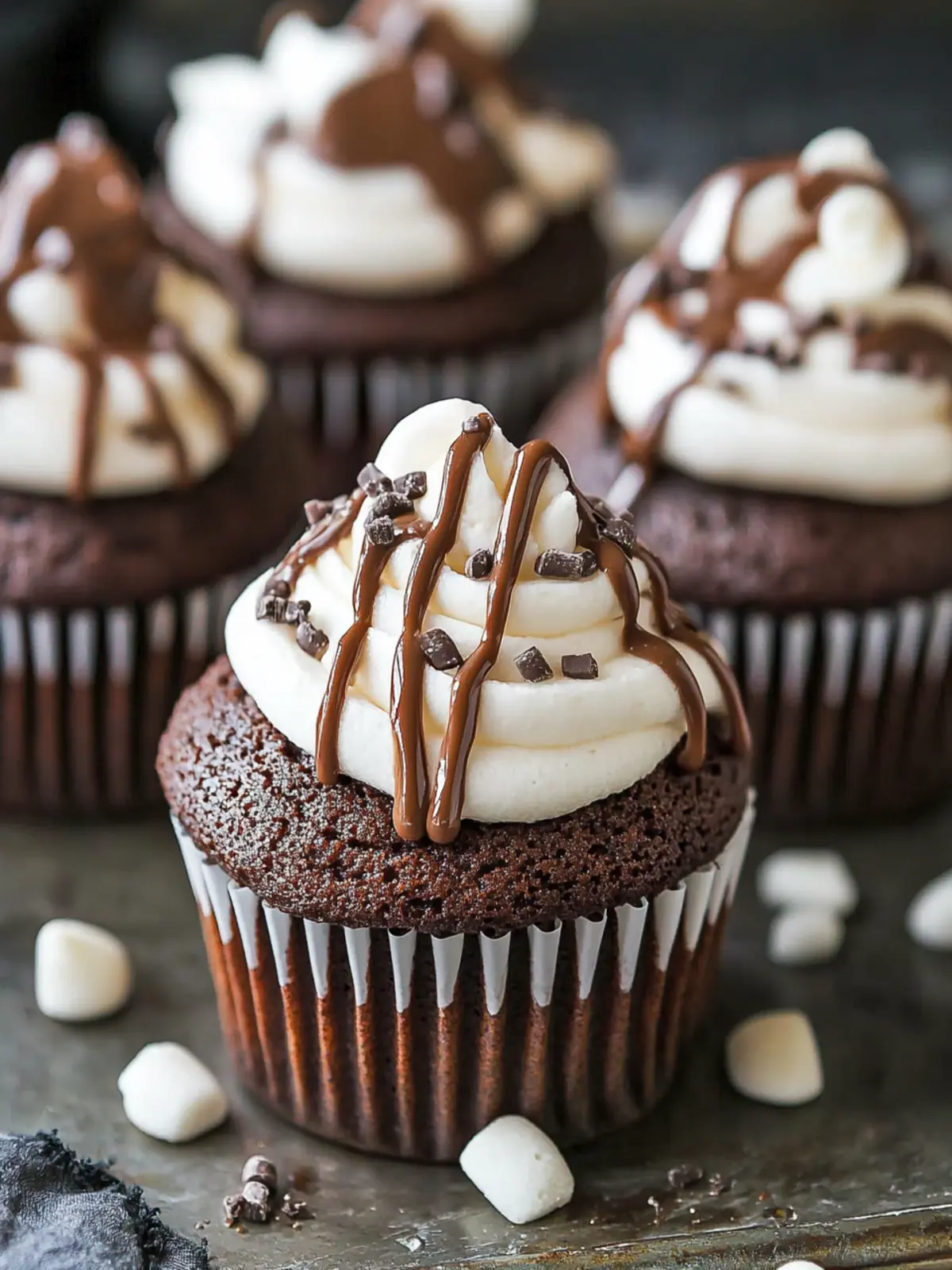 Indulge in Mississippi Mud Cupcakes for Sweet Bliss 4 Mississippi Mud Cupcakes