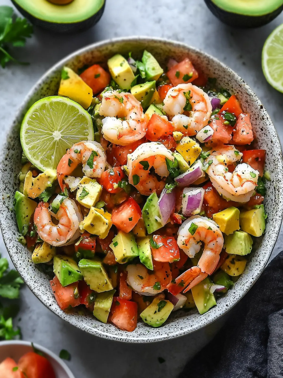 Avocado Salsa Shrimp Salad: Your New Summer Favorite 4 Avocado Salsa Shrimp Salad