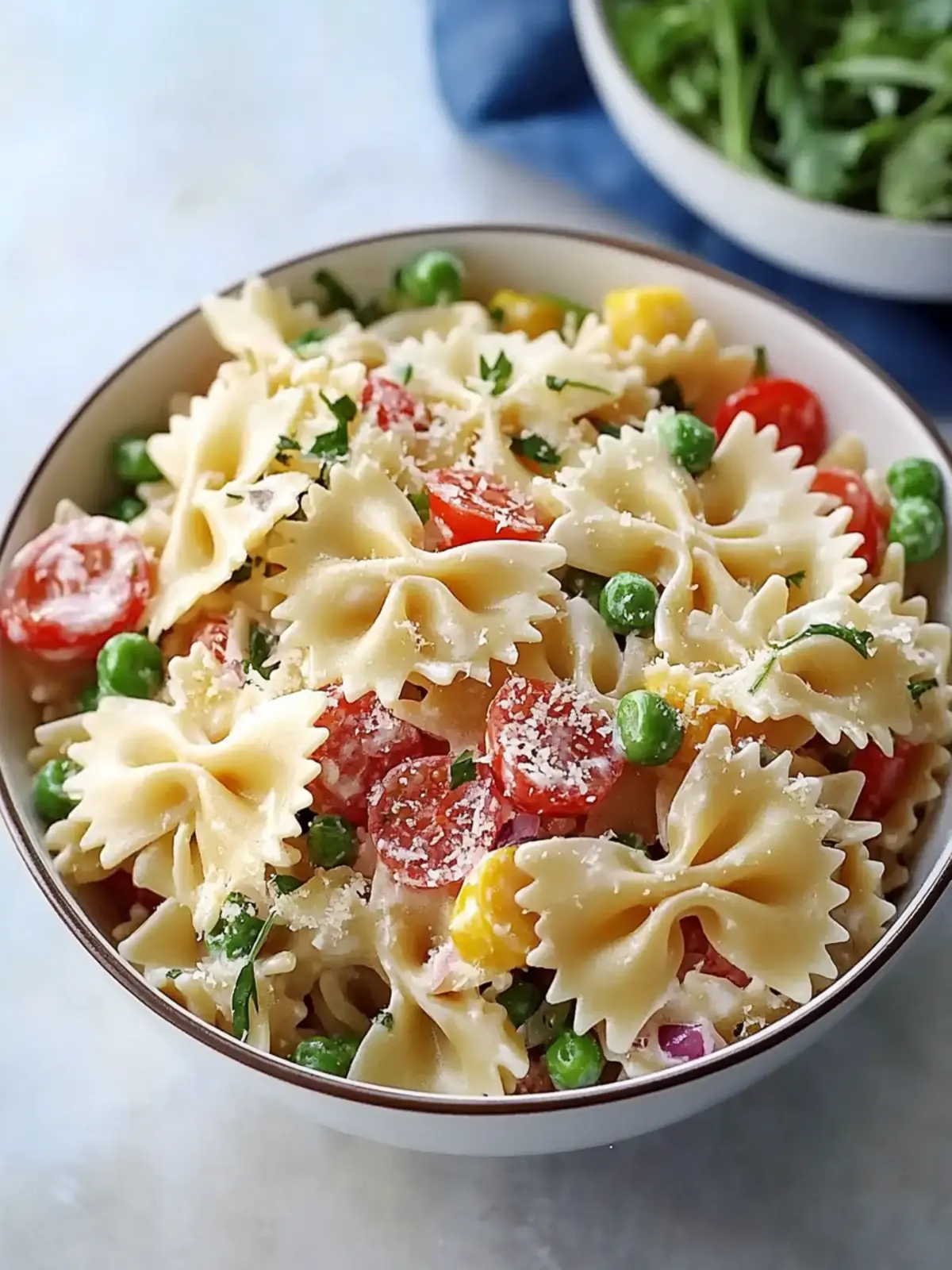 Flavor-Packed Bow Tie Pasta Salad for Effortless Gatherings 2 Bow Tie Pasta Salad