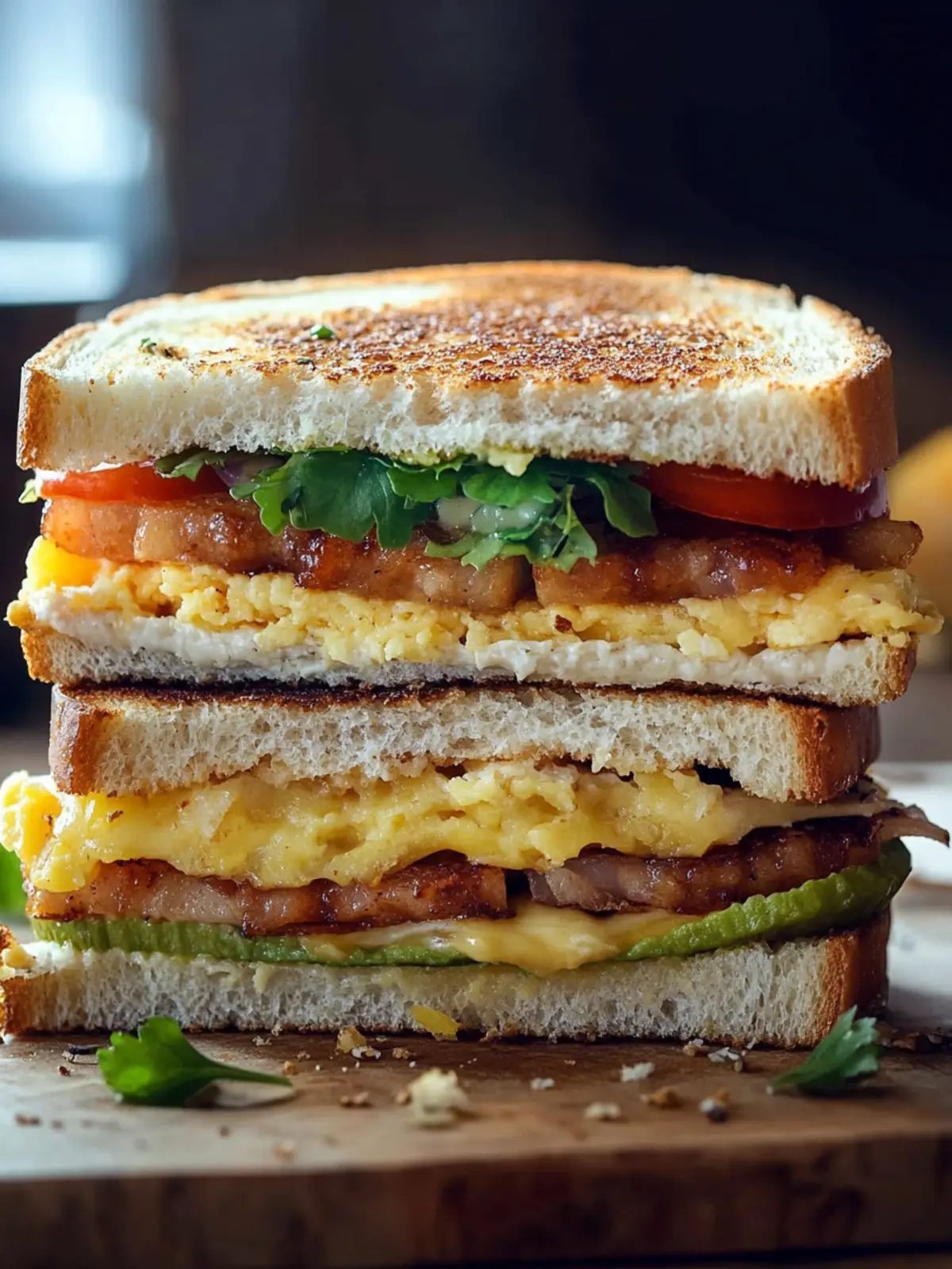 Mouthwatering Breakfast Club Sandwich to Fuel Your Day 3 Breakfast Club Sandwich