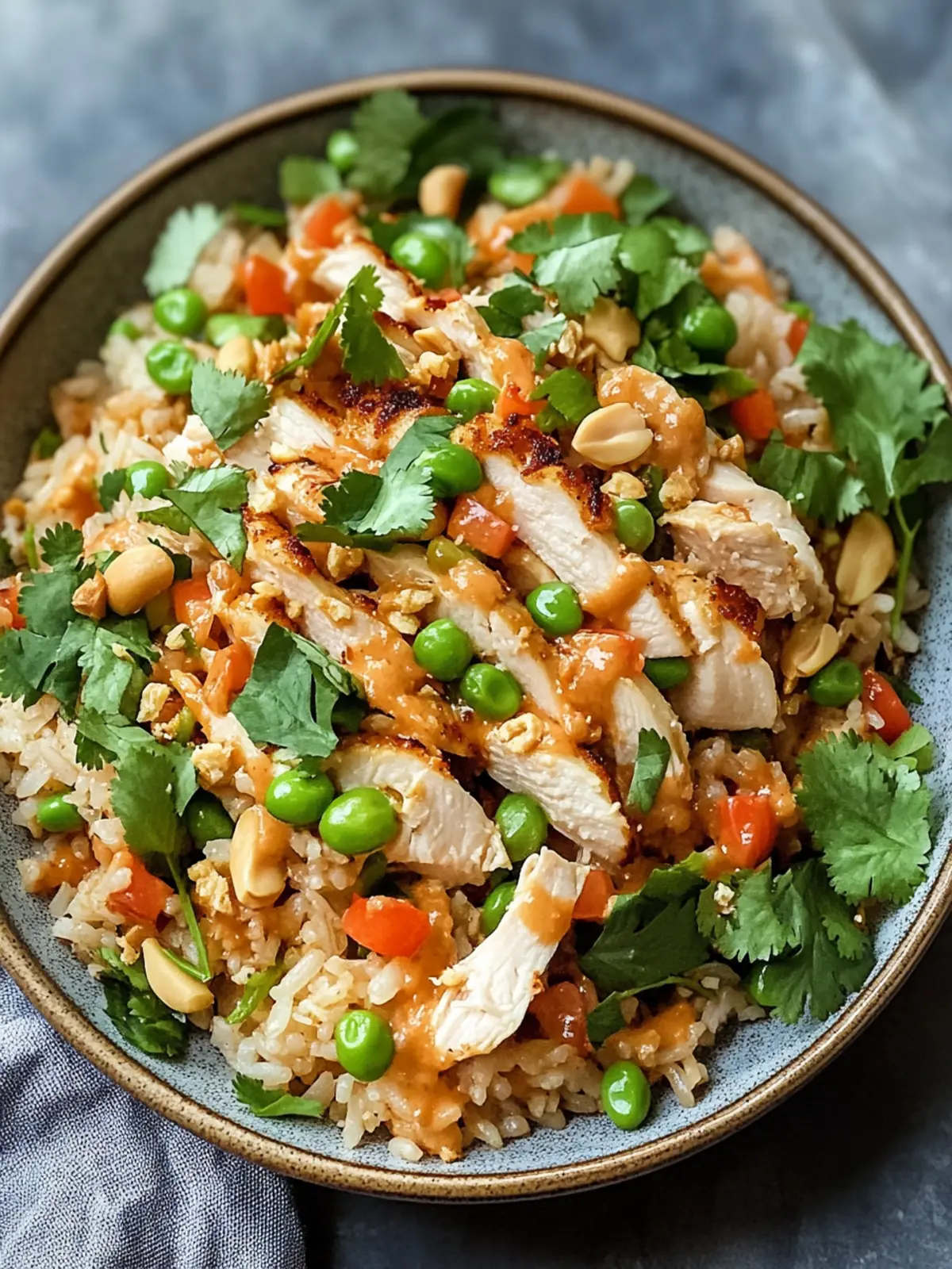 Savor Chicken Crispy Rice Salad with Creamy Peanut Bliss 5 Savor Chicken Crispy Rice Salad with Creamy Peanut