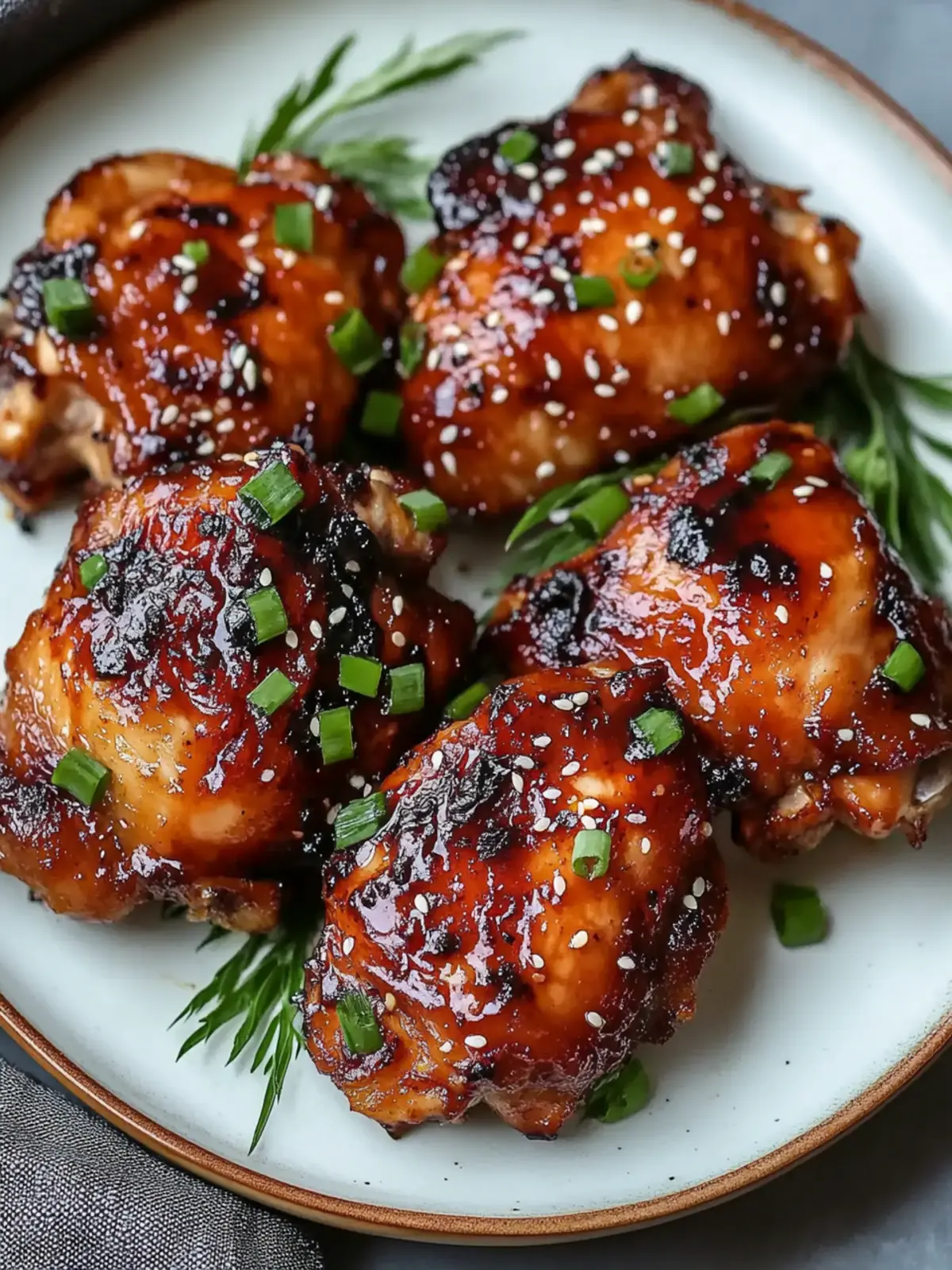 Crispy Japanese BBQ Chicken Thighs Ready in 30 Minutes 5 Crispy Japanese BBQ Chicken Thighs