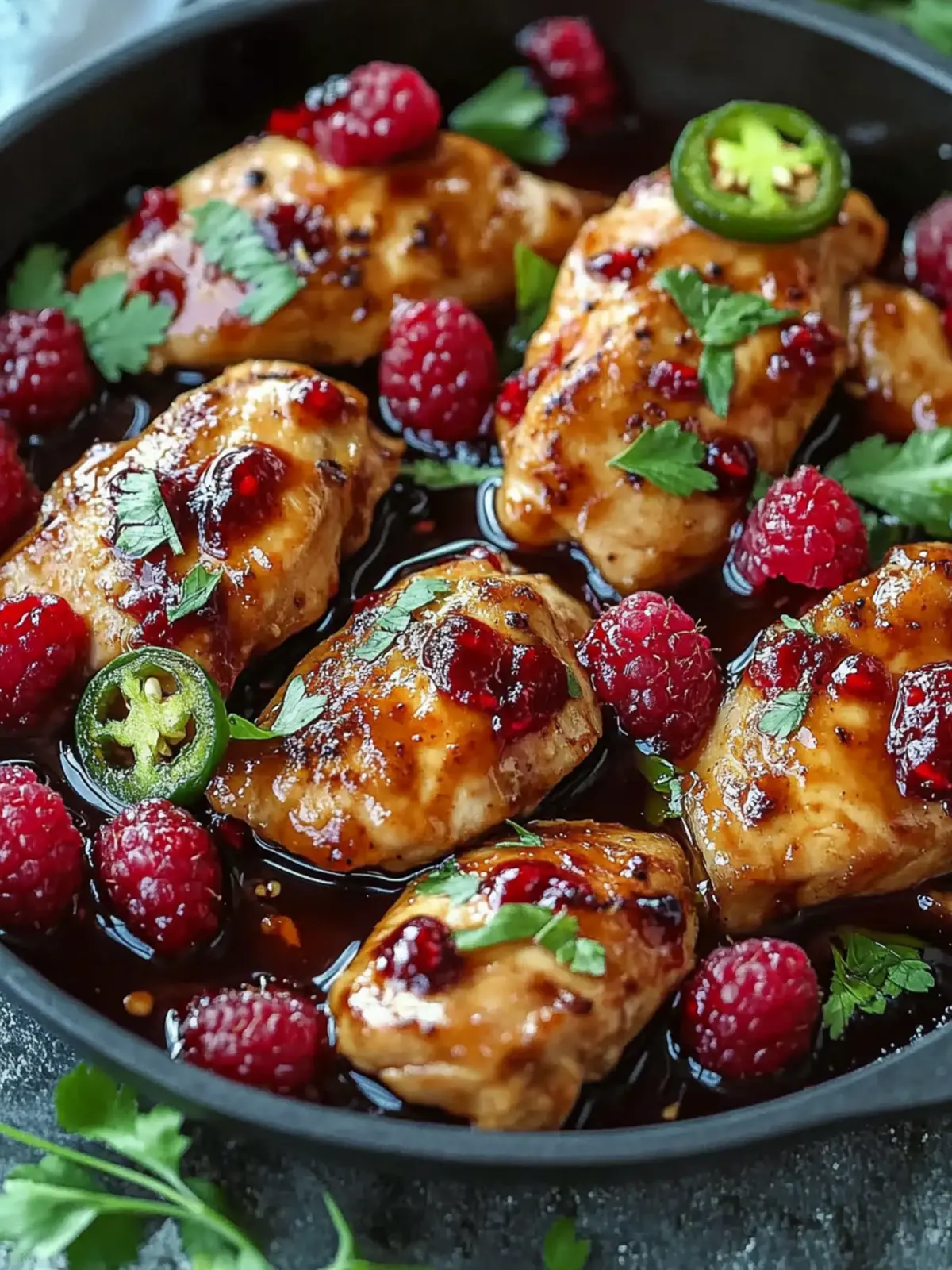 Sweet and Spicy Jalapeno Raspberry Chicken in Just 25 Minutes 4 Sweet and Spicy Jalapeno Raspberry Chicken