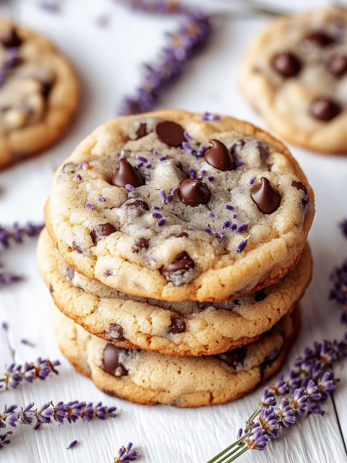 Lavender Chocolate Chip Cookies – A Delightful Twist on Comfort 5 Lavender Chocolate Chip Cookies